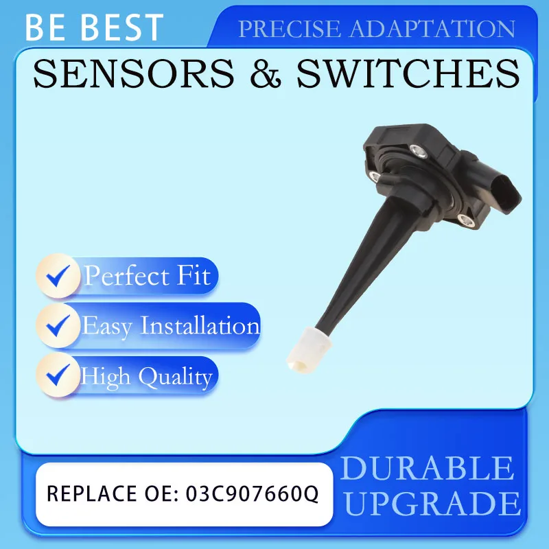 

Engine Oil Level Sensor 03C907660Q,03C907660AA For AUDI A4/S4 B8,A5 2008-2017,A6 C7,A8L D4,Q5 2008-2017,Q7 3.0 TDI 2007-2015