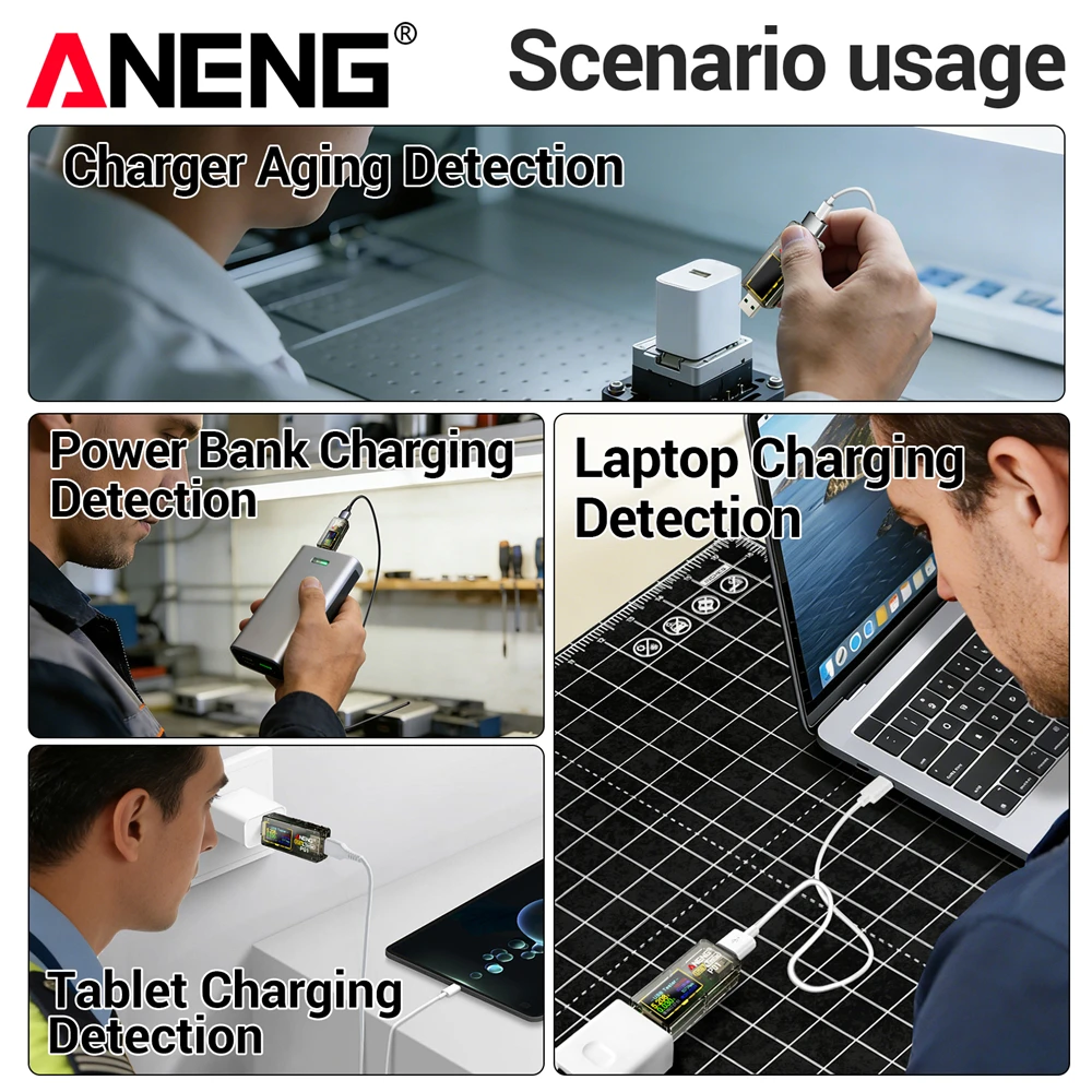 ANENG P01 USB-tester Digitale - Renewable Energy Demonstration Kit recensie en prijs