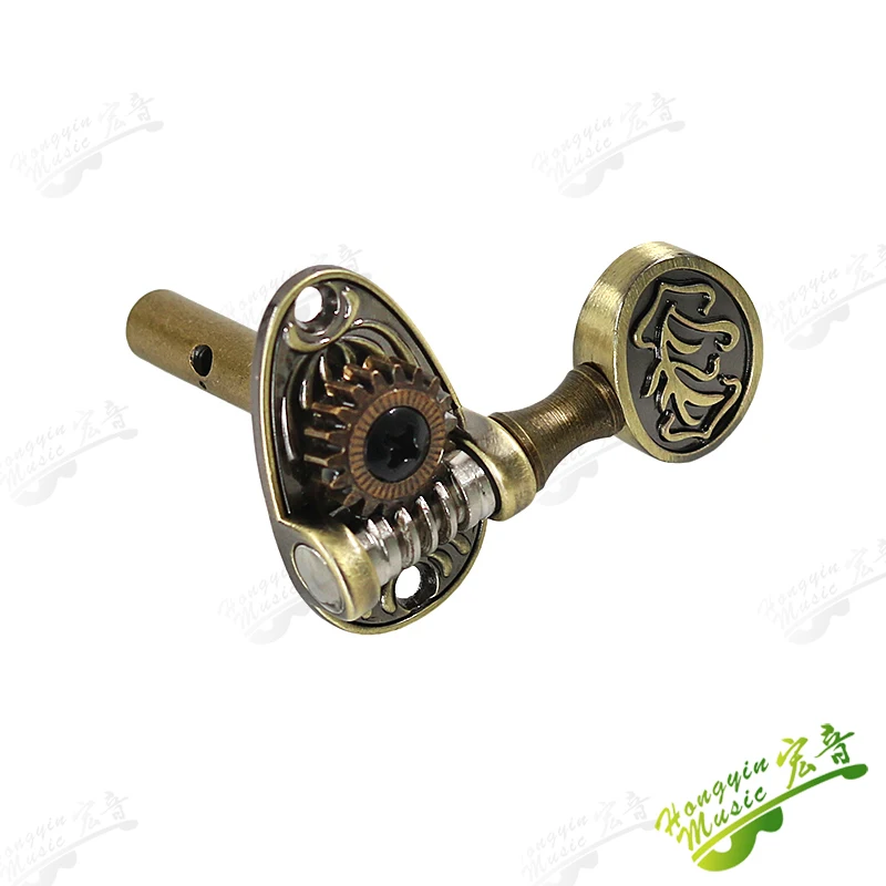 Taiwan made Guitar String Tuning Pegs Tuners Machine Heads classics open  type Bronze retro  3L 3R