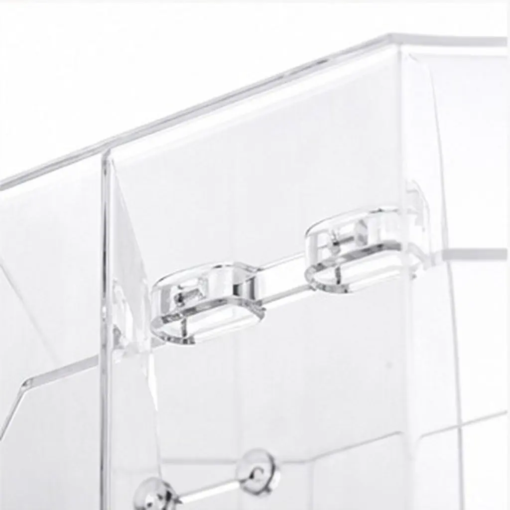 Acrylic Makeup Brush Container Dust-Proof Cosmetics Holder Transparent Desktop Storage Tool for Lipstick Brushes Nail Polish