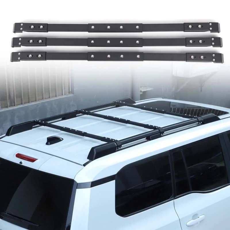 

Aluminum Alloy Black For Toyota Land Cruiser Prado 250 LC250 2024-2026+ Car Luggage Rack Cross Bar Car Modification Accessories
