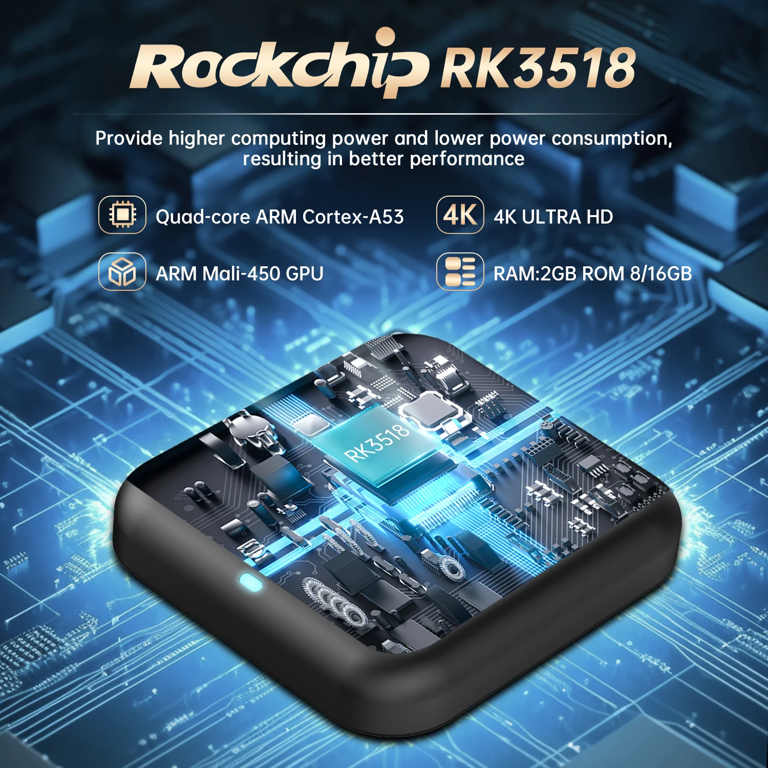 2025 Smart TV Box R69-1 Android 14 Ram 8GB Rom 128GB Streaming Media Player Bluetooth 5.4 5G Wifi Google Voice Set Top Box