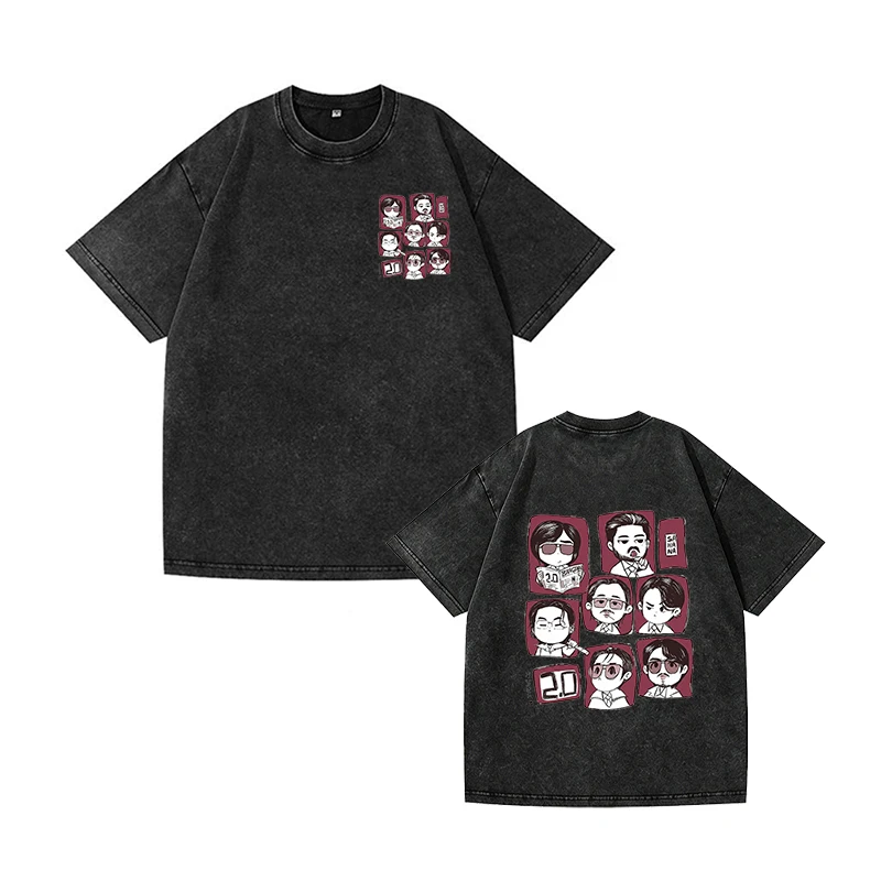 2026 New Style Men's Wash T-shirt Cute 2.0 Shirt, Members T-Shirt, Kpop Fan Gift, Arirang World Tour 2026 Tee, Gift for Women