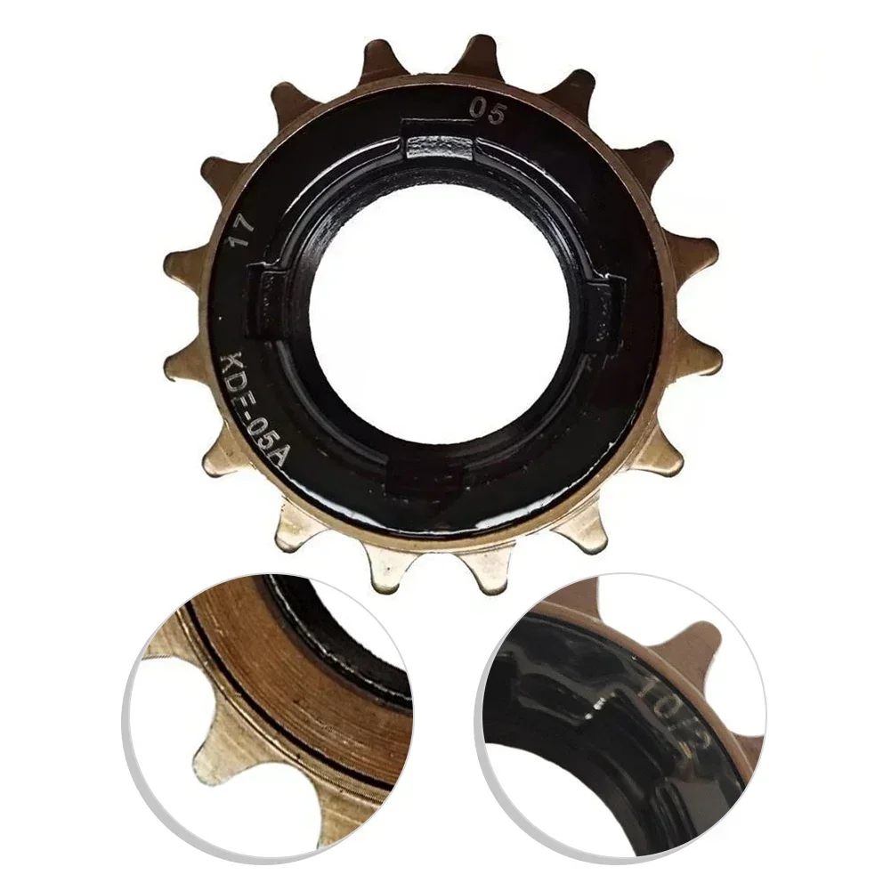 1pc Bicycle Freewheel Fixed Gear Single Speed Bicycle Freewheel 16T/18T Sprocket Replacement Alloy Freewheels Accessories