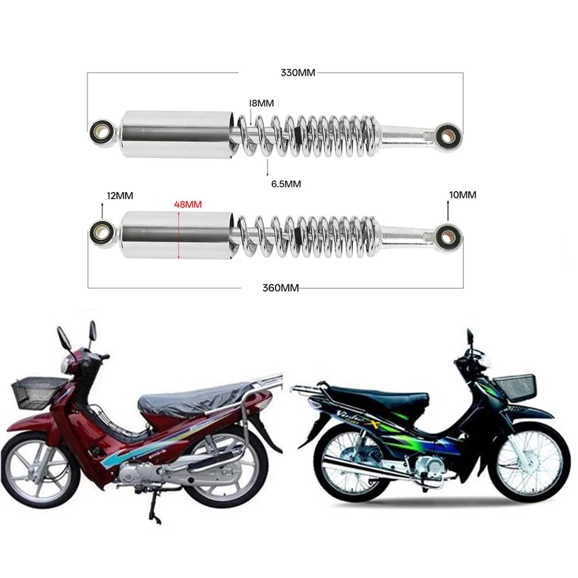 Motorcycle Shock Absorber for Honda Dayang Dayun Loncin Jialing Lifan Zongsheng for JH70 JL70 TBT110 C100 C70 Suspension Fork