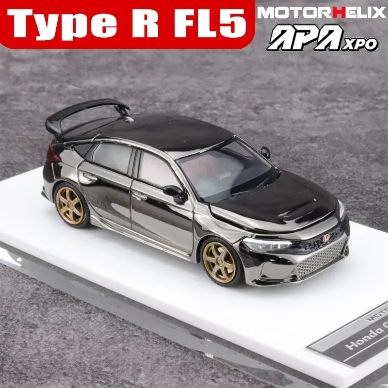 

MH 1/64 Civic Type R FL5 APAxpo Alloy Motor Vehicle Toy Die-casting Metal Model Collection Boy Christmas Gifts