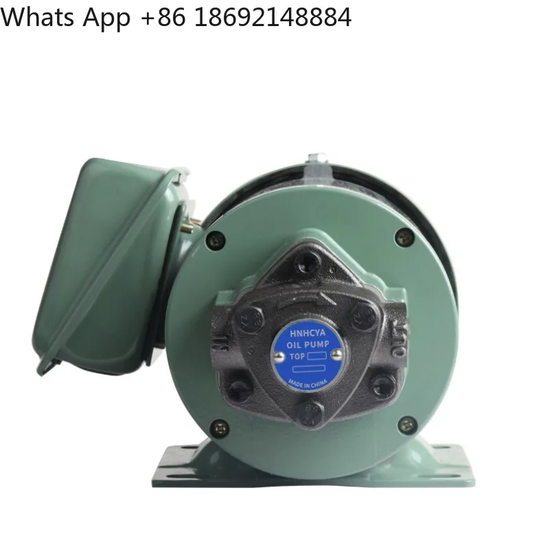 TOP-12A triangular lubricating oil pump, machine tool gear oil pump motor, support 220V 380V industrial lubricating pump