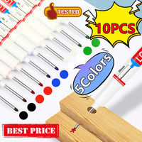 New 10/5/1PC 20mm Deep Hole Long Head Markers For Metal Perforating Pen Waterproof Bathroom Woodworking Decoration Multi-Purpose