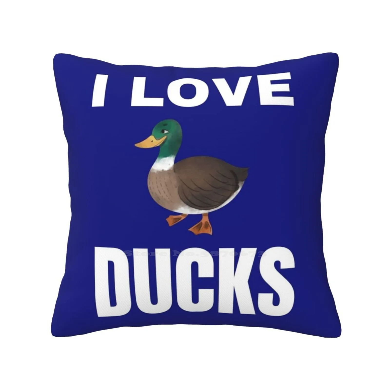 I Love Ducks Bedroom Office Hug Pillowcase I Love Ducks Duck Lover Idea Duck Fan Duck Ideas For Him For Her For Children