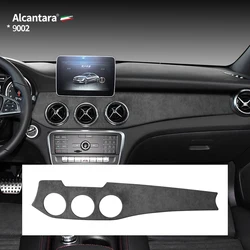 Car Central Control Air Outlet Panel Decorative Frame For 14-19 mercedes-benz GLA CLA Interior Accessories Cover Trim