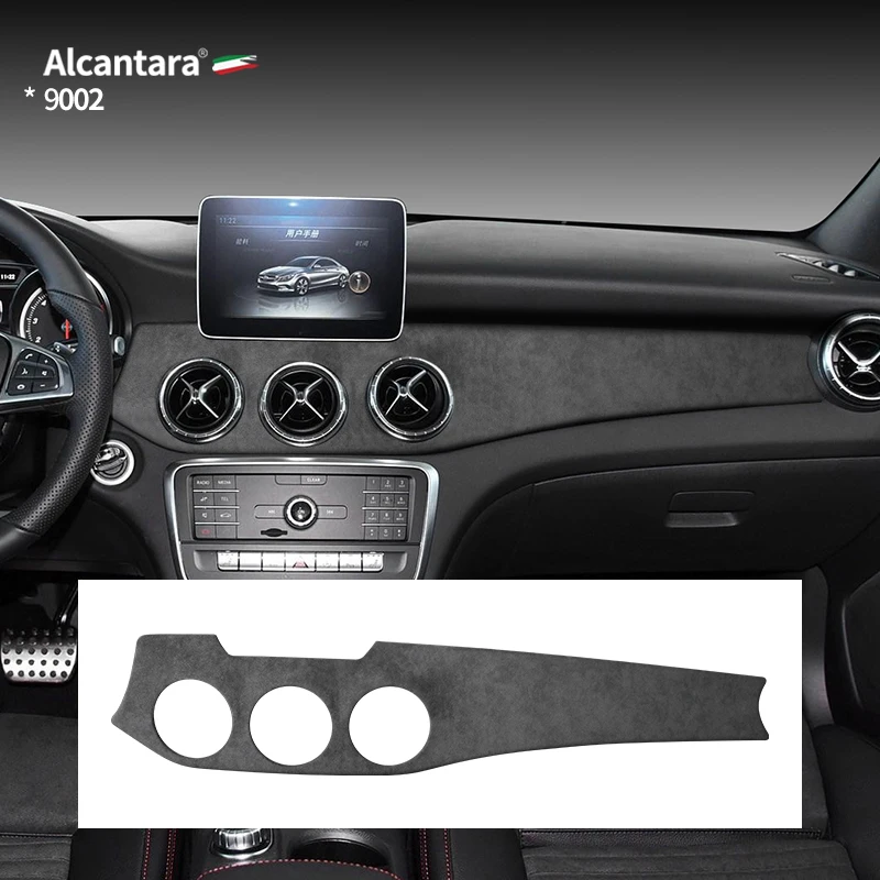 Car Central Control Air Outlet Panel Decorative Frame For 14-19 mercedes-benz GLA CLA Interior Accessories Cover Trim