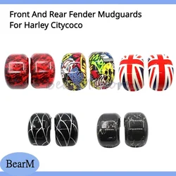Plastic Parts Flaps Front And Rear Fender Mudguards For China  Citycoco Electric Scooter 10x6.00-5.5 /10x6.00-6 tire