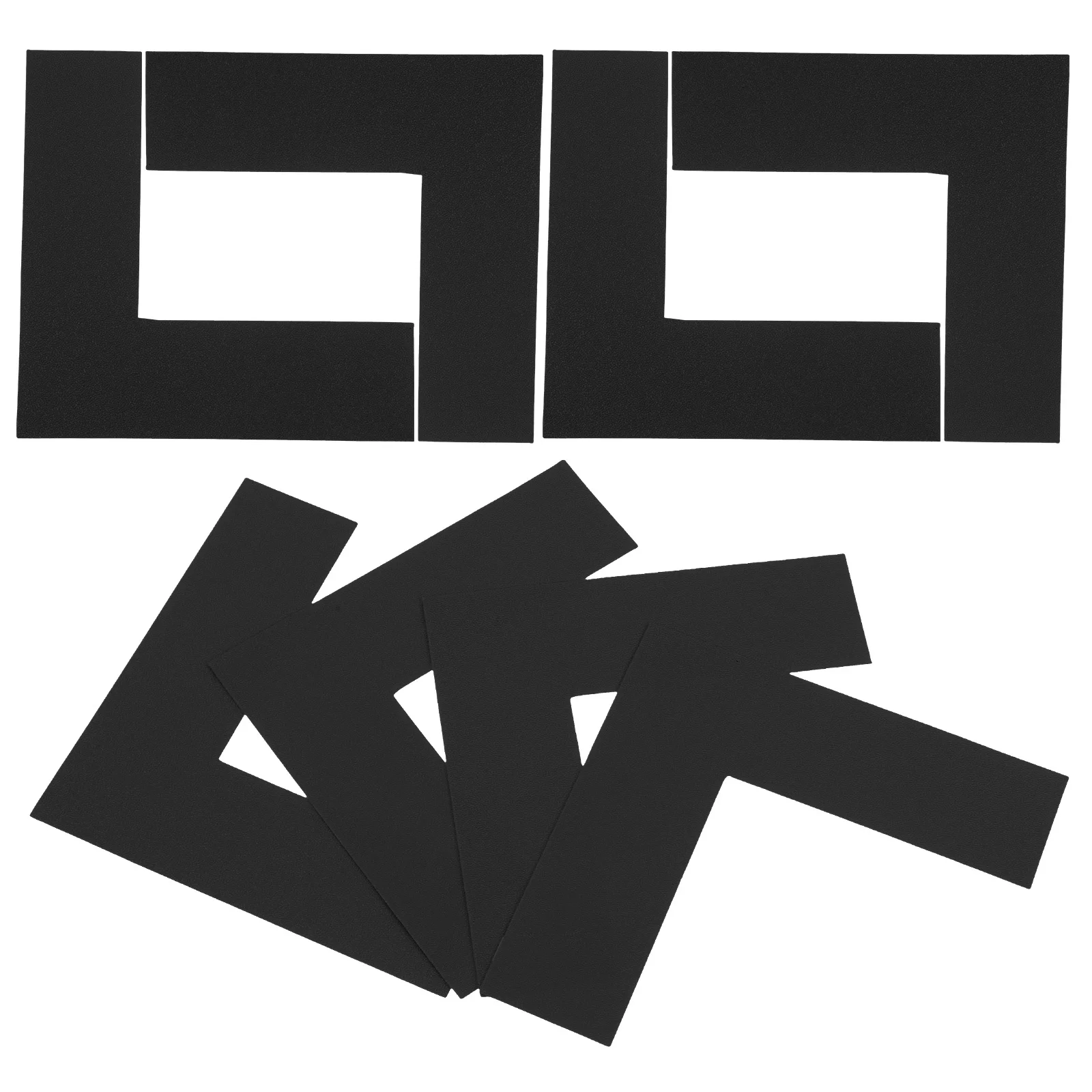 

8Pcs Location Marking Floor Stickers L Shaped Corner Markers Warehouse Office Durable Anti Slip for Concrete Floors Safety