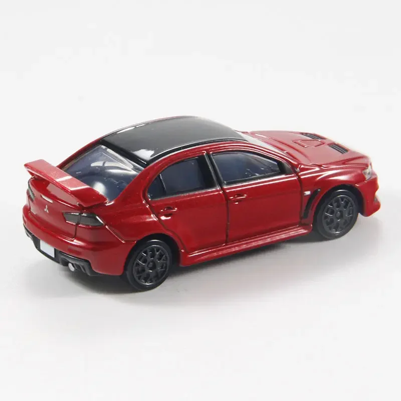 TAKARA TOMY Tomica Premium TP02 Mitsubishi Lancer Evolution Final Edition Car Alloy Toys Pojazd silnikowy Diecast Metal Model Prezent