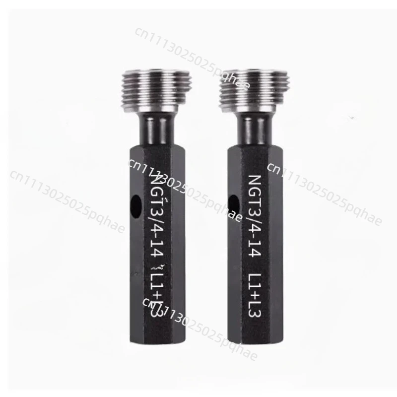 for NGT 3/4-14 Steel Cylinder Taper Thread Ring Gauge and Plug Gauge