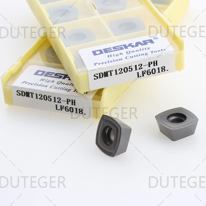 

DESKAR SDMT120512-PH SDMT150512-PH LF6018 100% оригинальный фрезерный токарный инструмент с ЧПУ для обработки нержавеющей стали