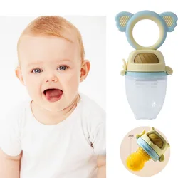 Baby Food Feeder Pacifier, Rotary Propulsion Type Fresh Fruit Feeder, Bpa-free Fresh Food Nibbler, Nipple Teat Pacifier Bottles