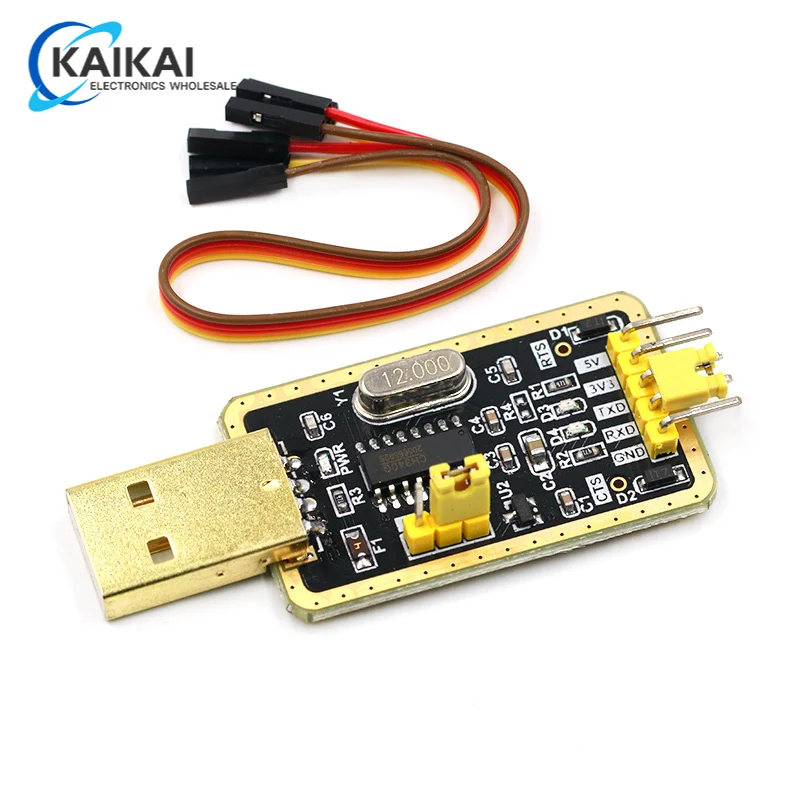 CH340 Module Instead of PL2303 CH340G RS232 to TTL Module Upgrade USB to Serial Port In Nine Brush Plate for arduino Diy Kit