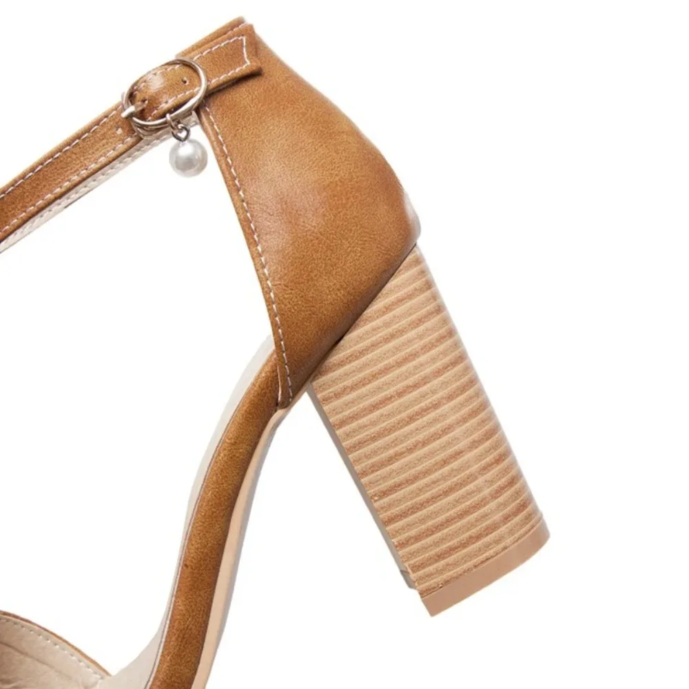 BLXQPYT Reale Sandalias Mujer Grande Formato 32-50 Scarpe Da Donna Sandali Degli Alti Talloni Sapato Feminino Estate Stile Chaussure Femme t8611