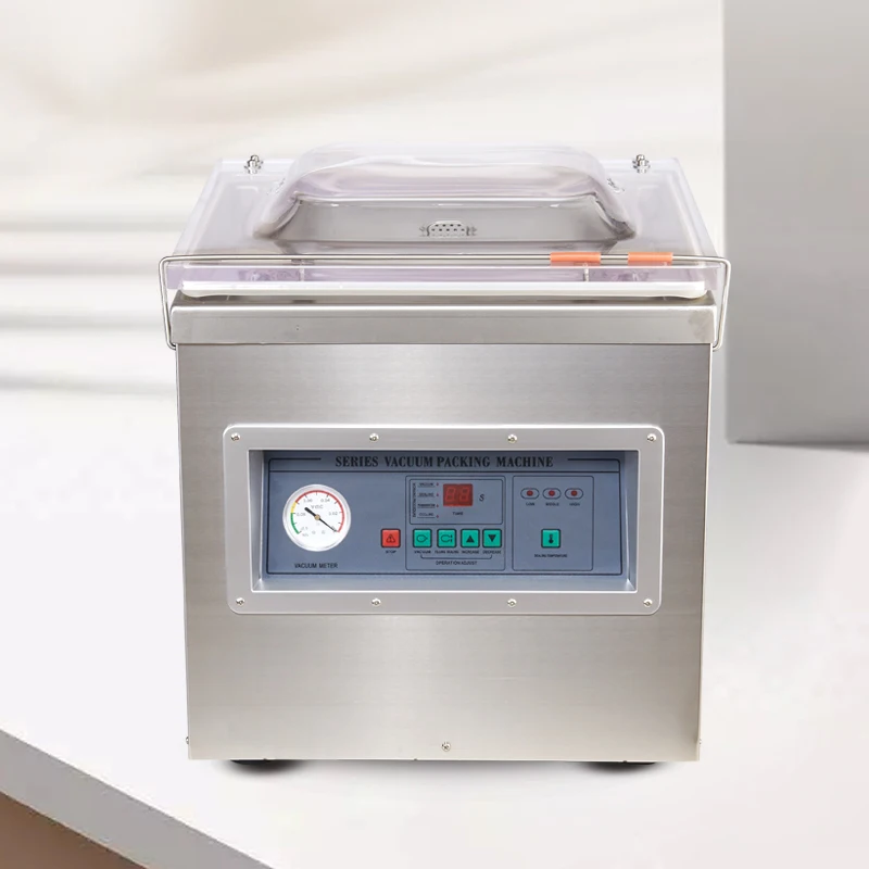 CE Certified DZ-400 Single Chamber Automatic Vacuum Packing Machine