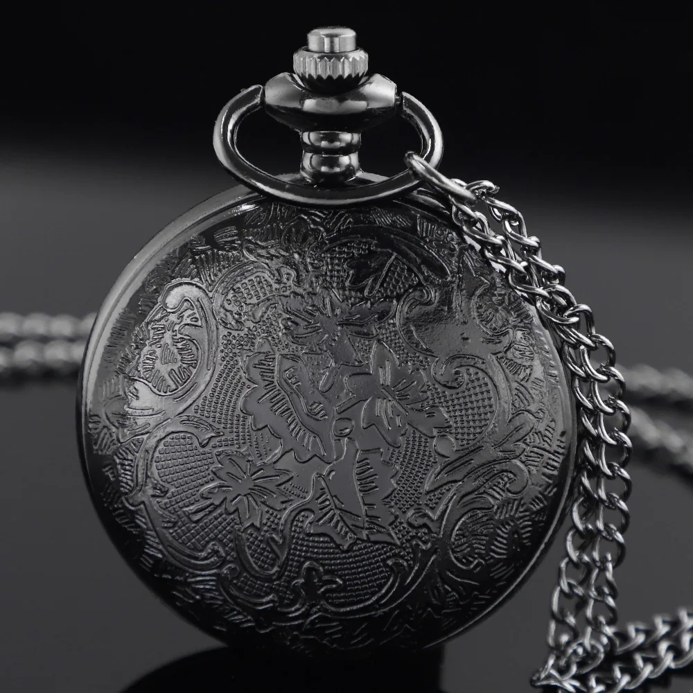 Reloj de bolsillo Steampunk Vintage con esfera de cielo estrellado hueco para mujeres y hombres, relojes de bolsillo con colgante, collar de regalo