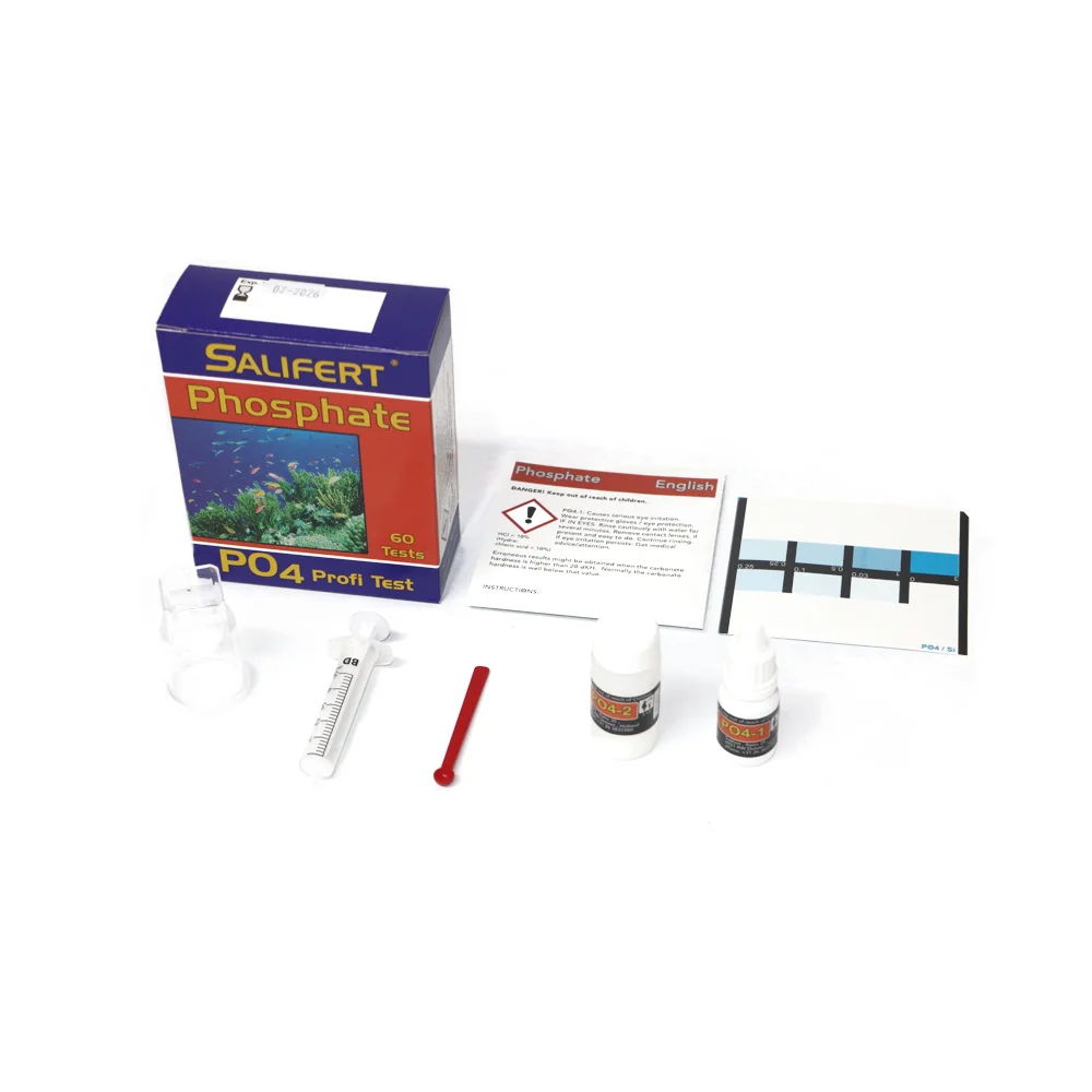 Salifert Niederländische Marke Aquarium-Wassertestkit, Professionelles Fischbecken-Wasserqualitätstest-Reagenz für PH, Ammoniak, Nitrit, Härte – Detail 7