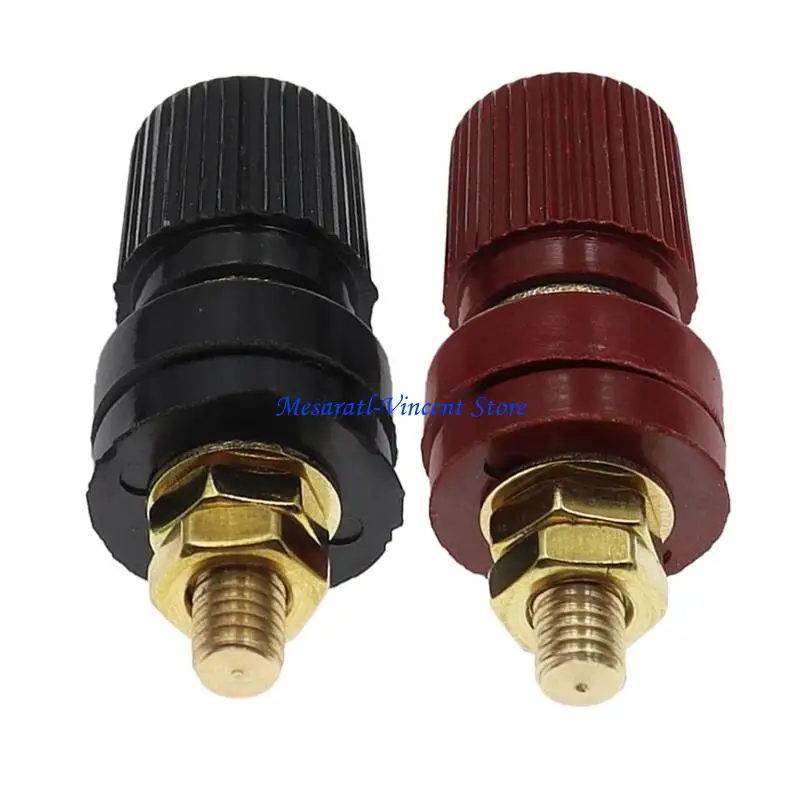 A70F Pair Strong Copper Battery Terminals with Brass Electrical Connector Suitable for 6mm 8mm Cable