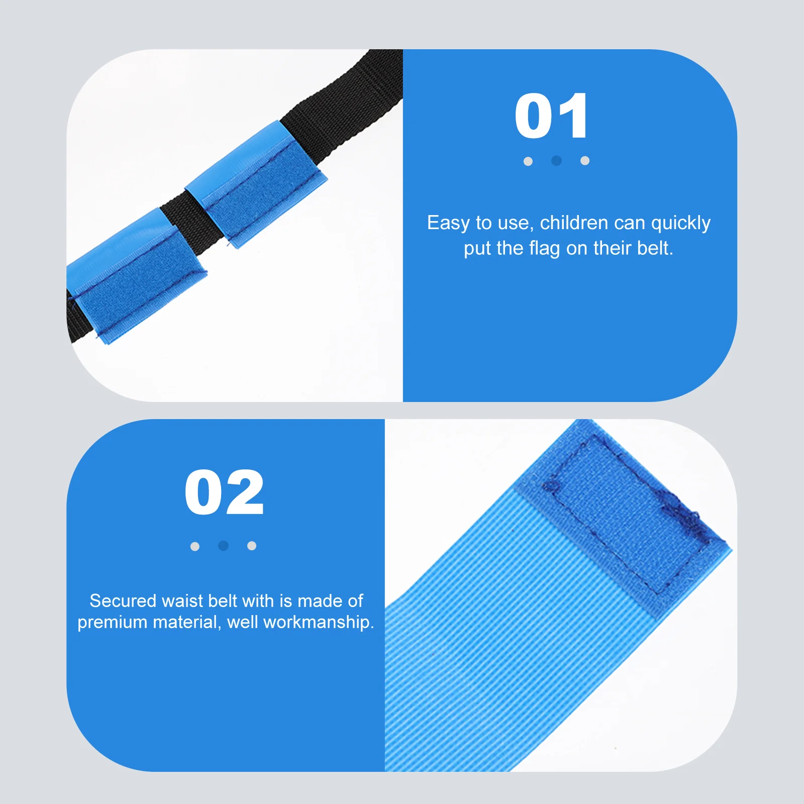 

1Pcs American Football Waist Flag Belt Training Accessory Durable Sports Equipment Football Defense for Teenagers