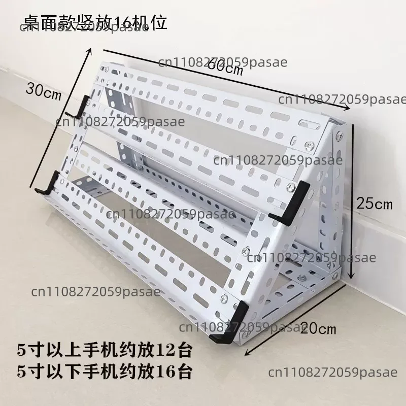 Multi-Device Phone Stand Horizontal Tablet Holder Phone Charging Dock Wearable Device Storage Rack