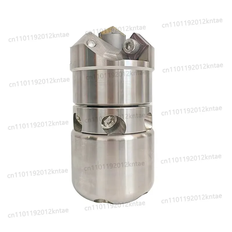 Rotating High Pressure Nozzle Stainless Steel Ceramic Tip Sewer Truck Cement Grease Hard Debris Pipe Dredging Cleaning Accessory