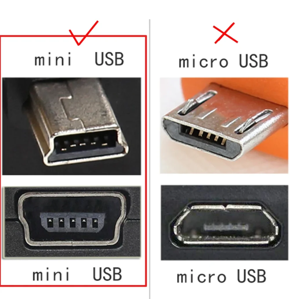 MINI USB 5 Pin Male to Female Data Sync Charger Extension Cable Applicable to The Car Recorder GPS Navigator