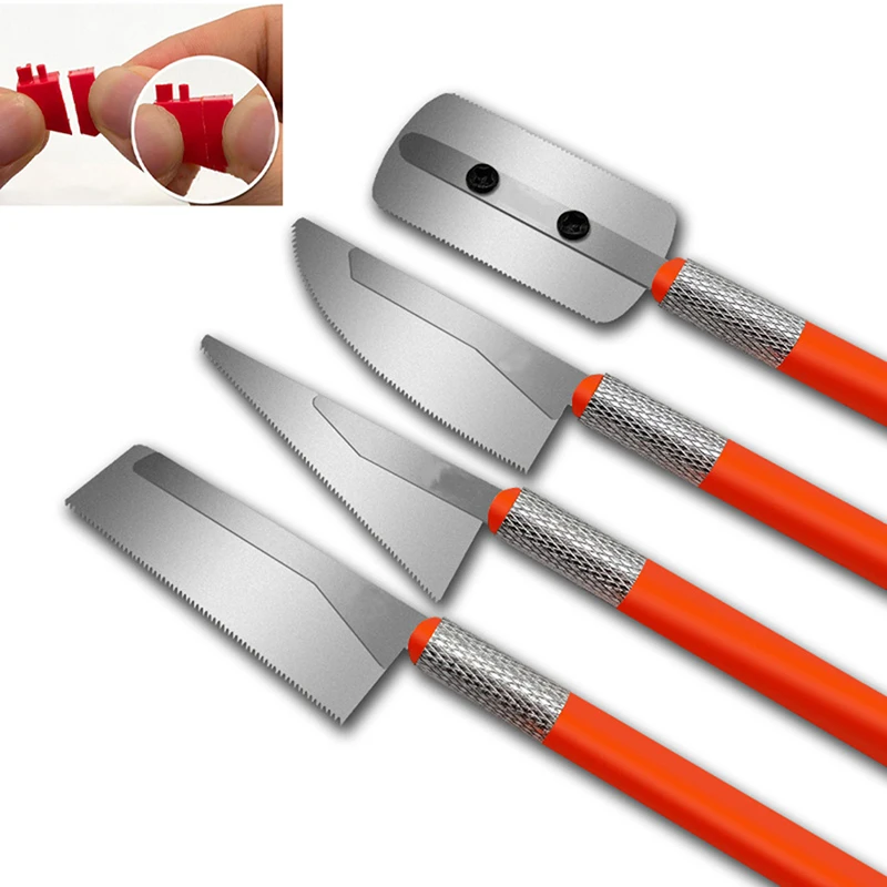 1 Set Mini Raw Edge Scraper Profiled Hand Saws For Anime Figures Model Detail Adjustment Tools