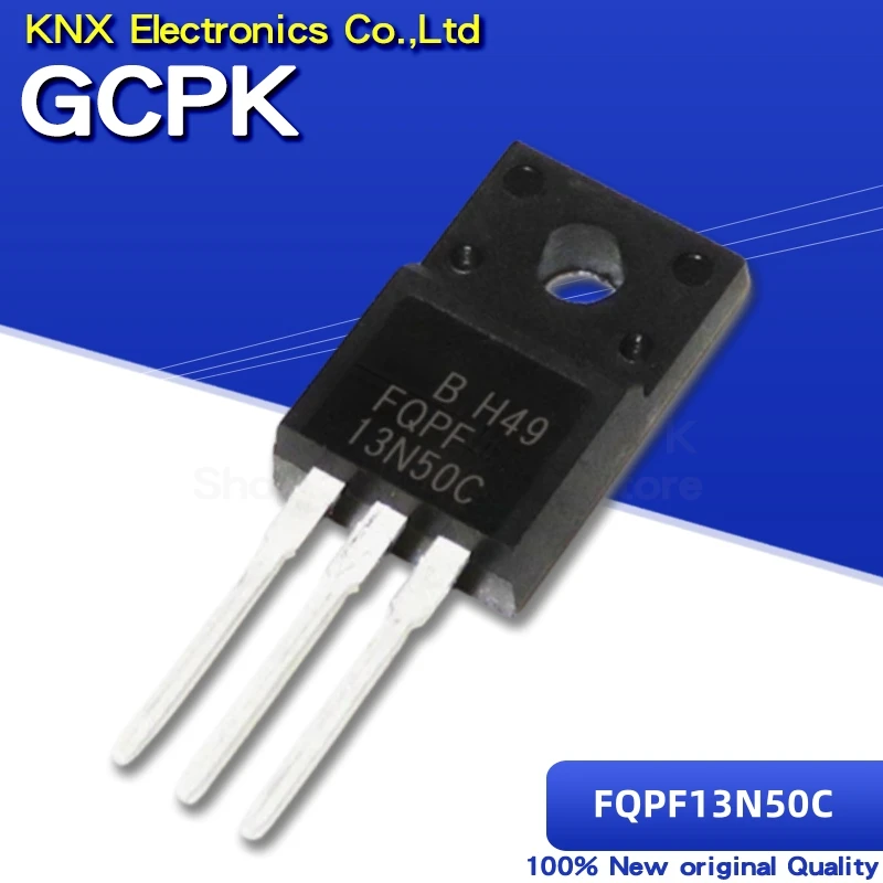 

10pcs FQPF13N50C TO-220F 13N50C TO220F FQPF13N50 TO-220 13N50 LCD