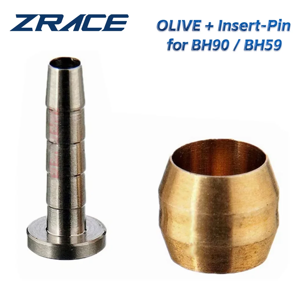 

ZRACE Insert Set for SM-BH90 / SM-BH59 Brake Hose (OLIVE + Insert-Pin) hydraulic hose inserts hose fitting for BH59 BH90 hose
