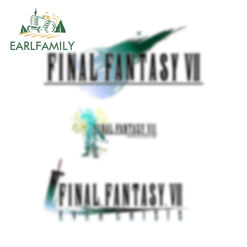 

EARLFAMILY 13cm for Game Logo Car Stickers Personality Creative Graphics Vinyl Decal Motorcycle Trunk Refrigerator Car Styling