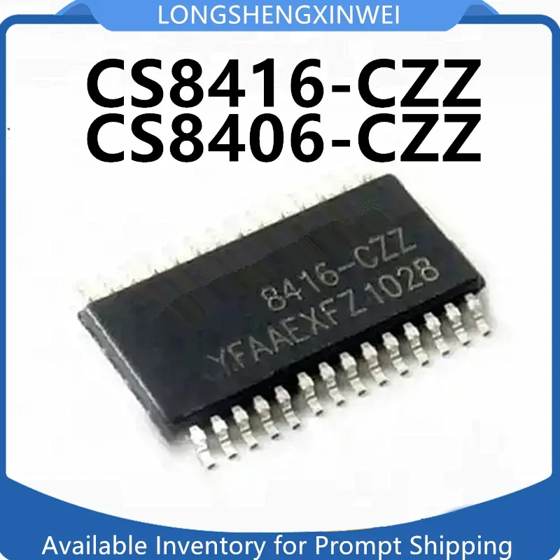 1 PCS Novo Original CS8416-CZZ CS8416 CS8406-CZZ TSSOP28 Chip Receptor de Áudio Digital