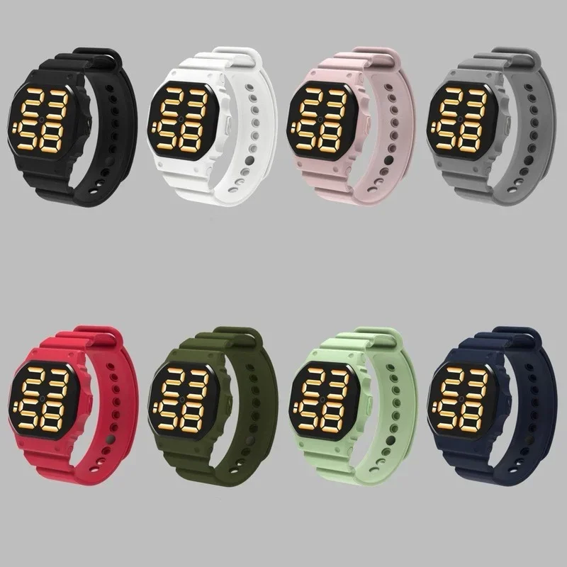 2024 New Waterproof Men LED Sport Watch Women Couple Digital Wrist Watches Casual Fashion Electronic Watches Relojed Mujer Gift