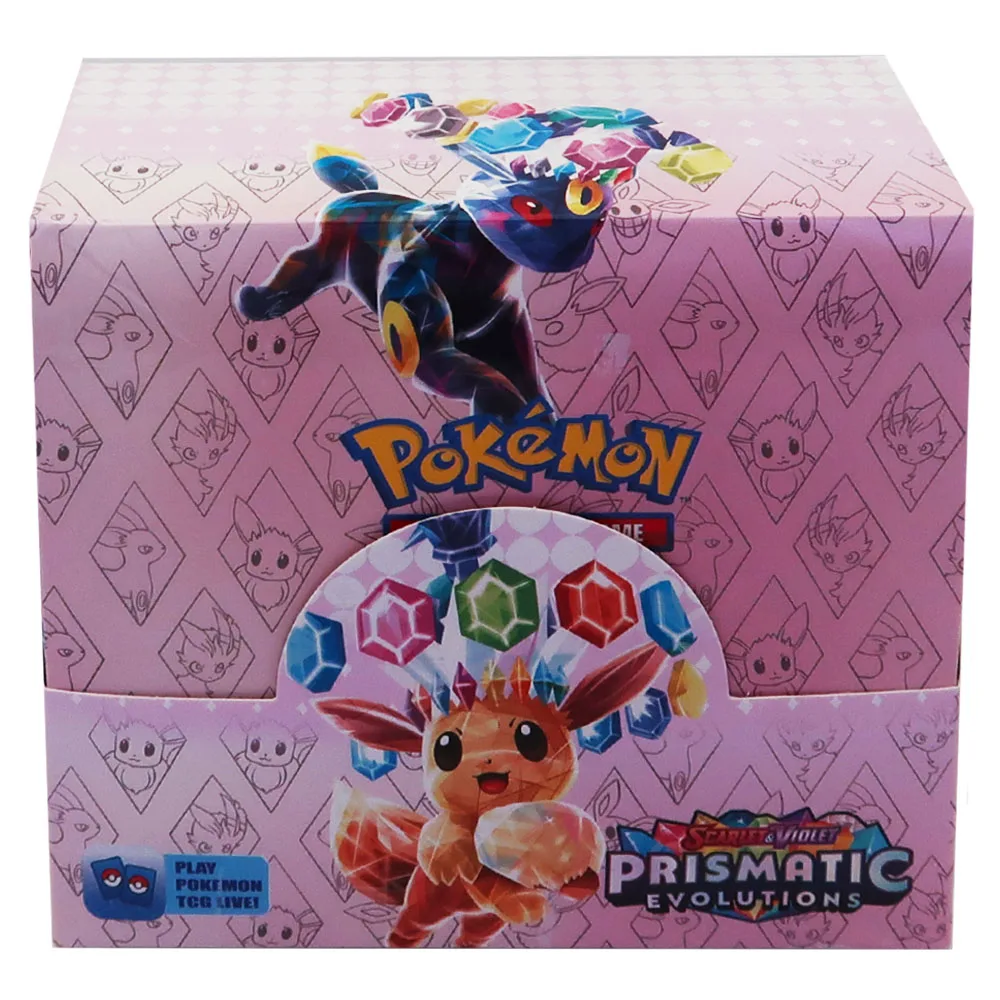 324pcs Pokemon TCG: Sword & Shield-Fusion Strike Booster Display Box (36 Packs) Board Game Card DESTINED RIVALS Stellar Crown