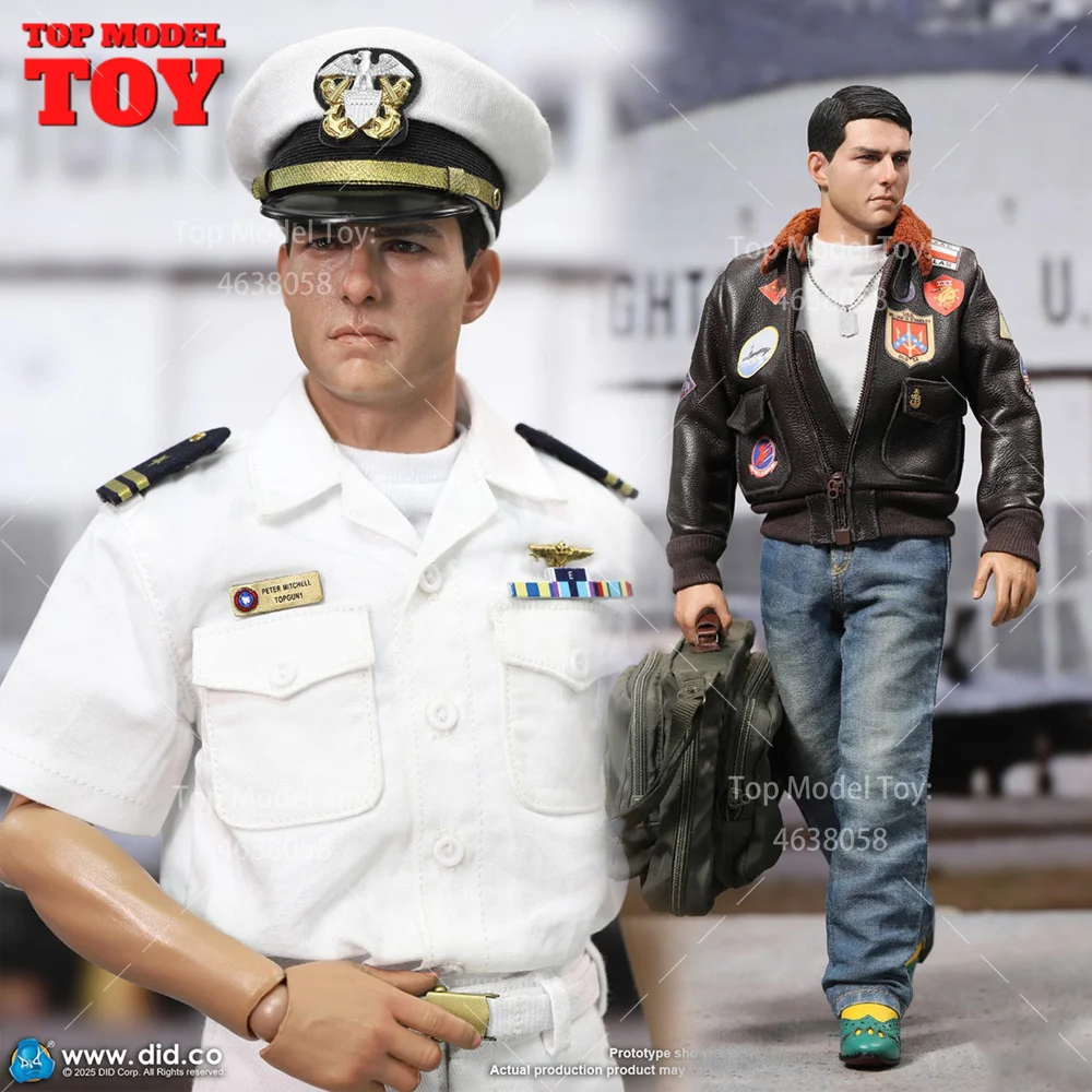 

DID MA80181 1/6 Tom Cruise US Pilot Action Figure Classic Movie Handsome Male 12" Full Set Male Soldier Model for Collection ﻿