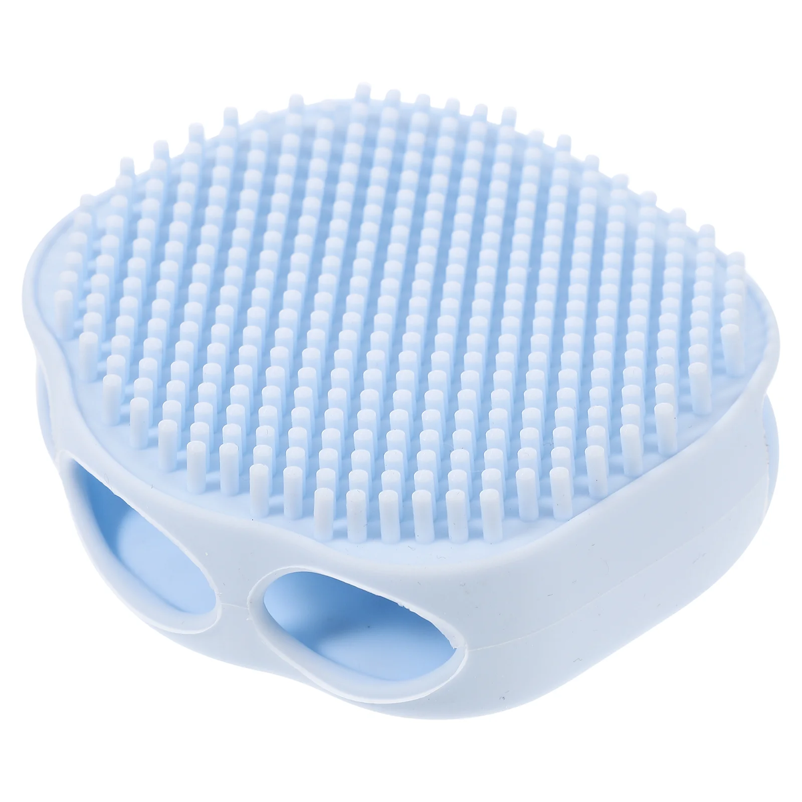 

Silicone Bath Brush Exfoliating Body Scrubber for Household Handheld Bathing Cleaning Portable