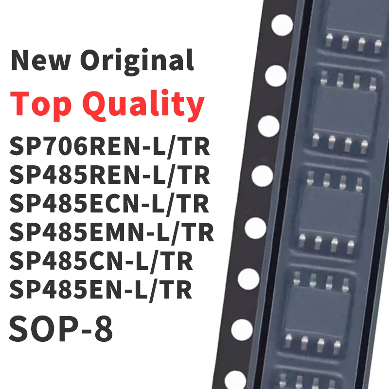 (10 Pieces) SP706REN SP485REN SP485ECN SP485EMN SP485CN SP485EN -L/TR SOP-8 New Original