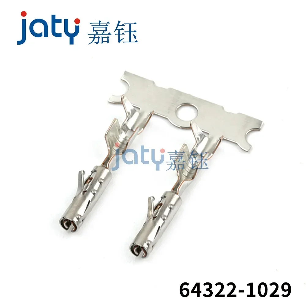 JATY 100pcs 64322-1029 Molex type connector terminals crimp terminals copper tinned female terminal block 643221029