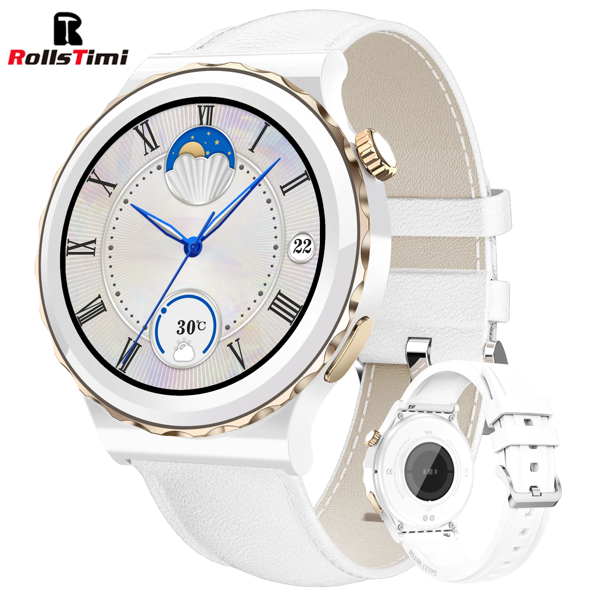 Unisex Smartwatch with Bluetooth Call & GPS Activity Tracker