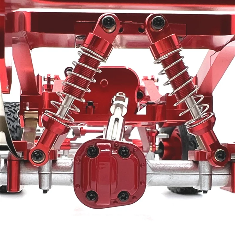 AINY-Aluminum Rear Axle Spring Fixing DIY RC Car Truck RC Car Accessories For MN 1/12 MN82 LC79 MN78