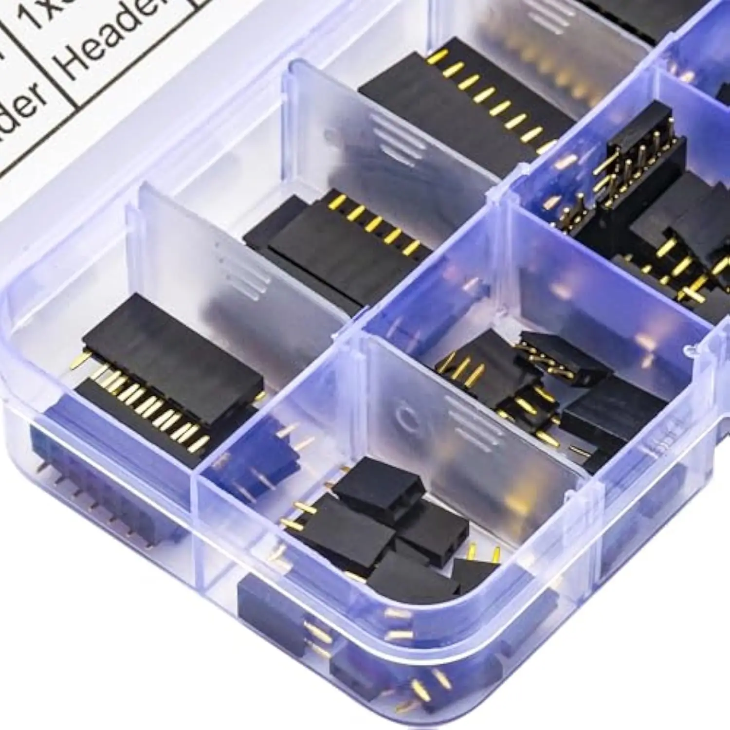

2.54mm Female Pin Header Single Row Connector Kit, Straight Pins for PCB, Arduino, Robotics, DIY Electronics