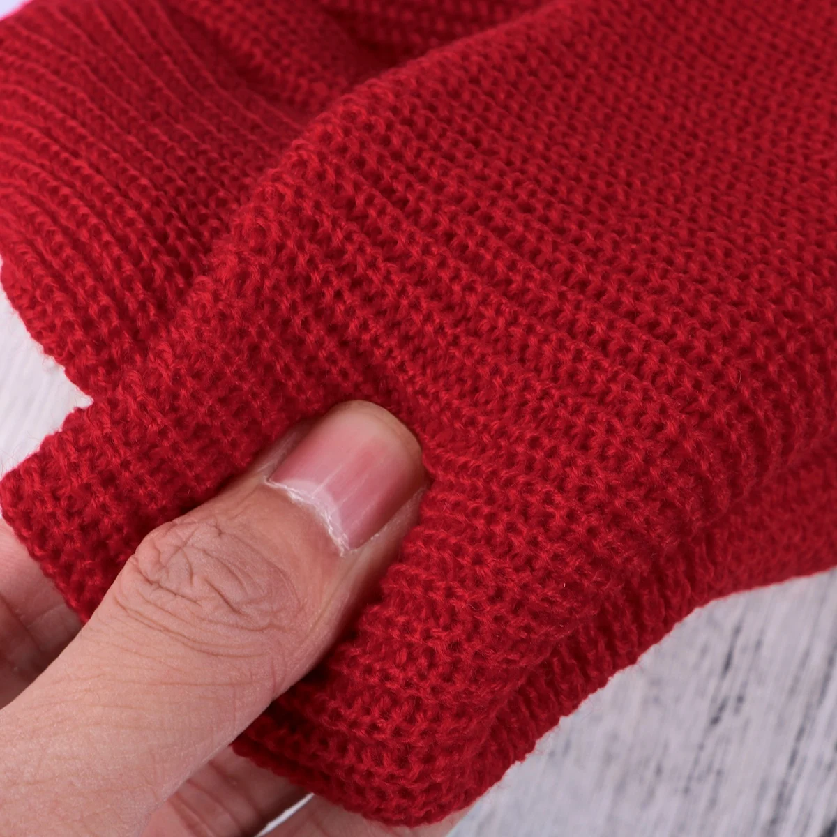 

Warm Pullover Hat Unisex Knitted Winter Cap Men Women Red Ski Lightweight Comfortable Durable Outdoor Activities Dog