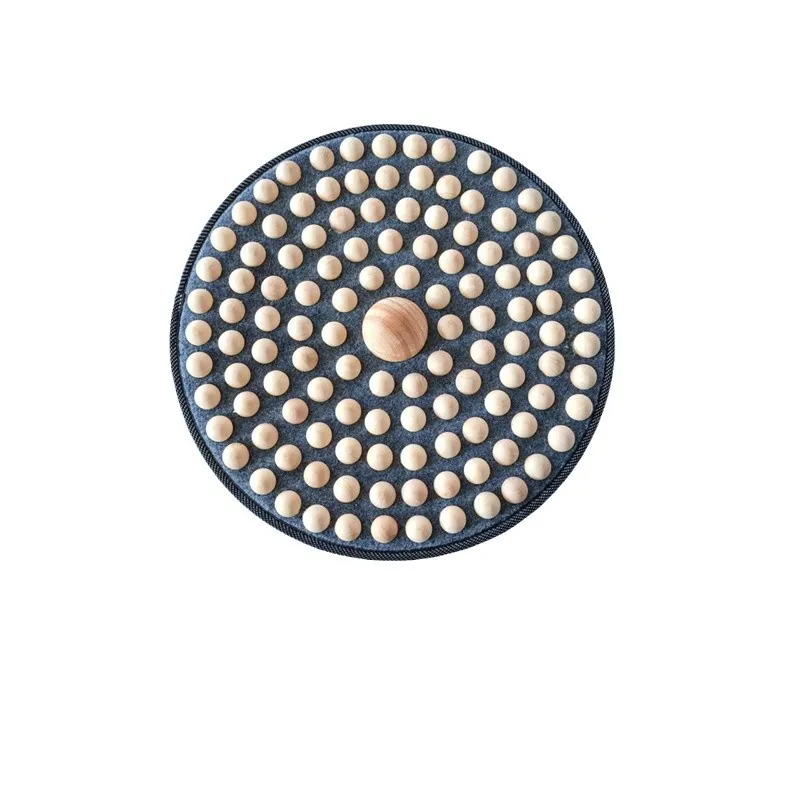 Foot Massager Board for Jogging, Foot Massage Pad, Solid Wood Traditional Chinese Medicine Health Care, Meridian Therapy