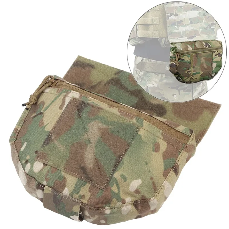 V5 PC Tactical JPC/CPC Vest Attachment package FC Drop Pouch Chest Hanging Magazine Bag Hunting Vest Large Sub-package Outdoor