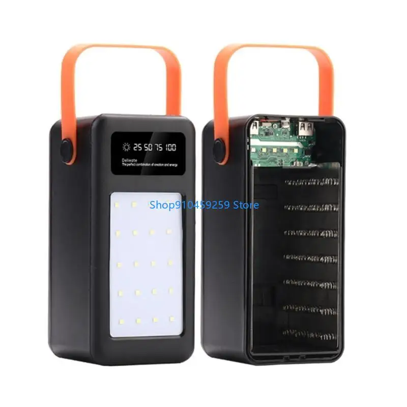 A9LF QC3.0 ЖК -дисплей DIY 28x18650 БАКА