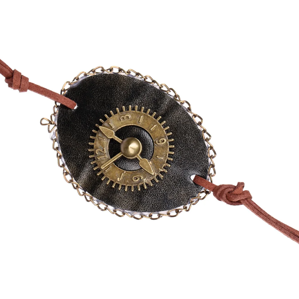 Steampunk نمط لصقة عين والعتاد تصميم الرجعية الدانتيل مادة البولي يوريثان رائعة لتزيين حفلة تنكرية للهالوين